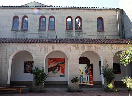 The "Diego Rivera Gallery" at The San Francisco Art Institute. Photo/Mark Vallen ©