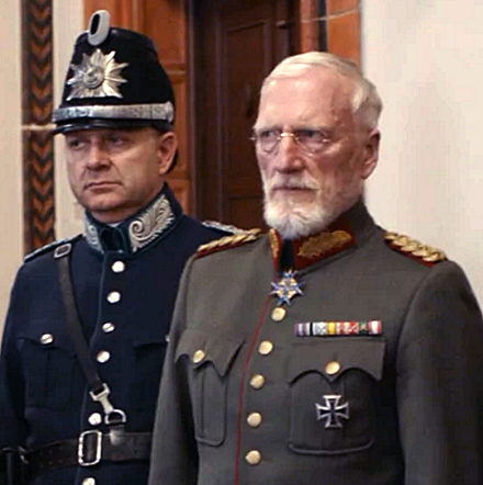 Major General Kurt Seegers (played by Ernst Stötzner). Photo: © Sky 1