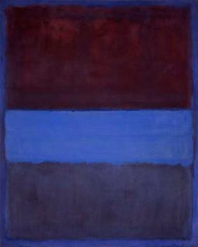 "No 61." Mark Rothko. Oil on canvas, 1953. Collection of MoCA, Los Angeles.