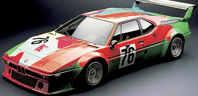 Last Generation attacks Andy Warhol BMW